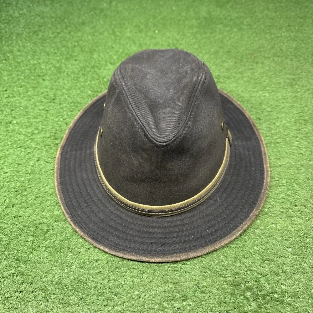 Vintage Stetson Men's Safari‎ Hat Brown Size Medium Good Condition